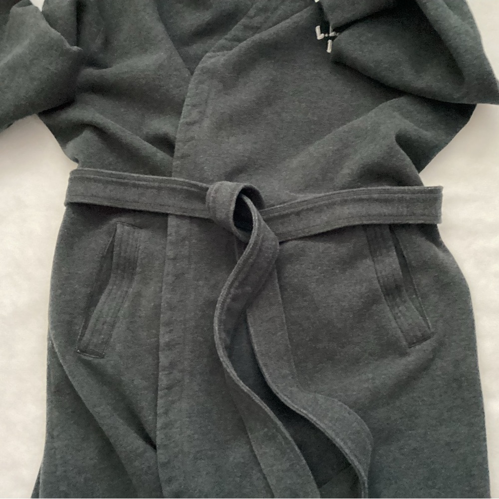 L.L.Bean Sweatshirt Robe, Size L - Picture 3 of 11